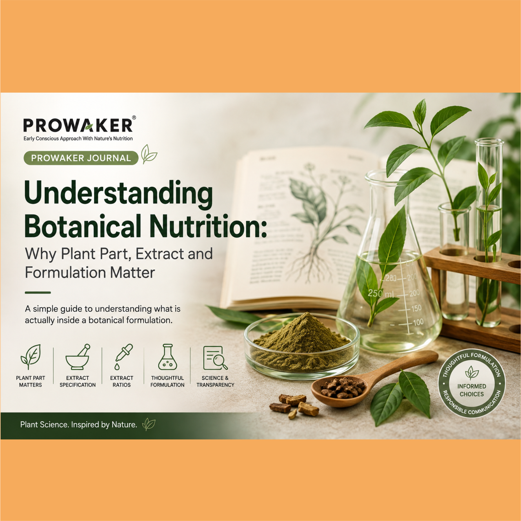 PLANT SCIENCE INSPIRATION FROM PROWAKER WELLNESS INDIA