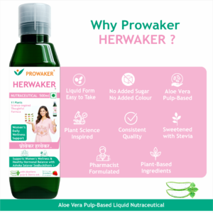Why Choose PROWAKER HERWAKER HERWAKER aloe vera pulp-based liquid nutraceutical features