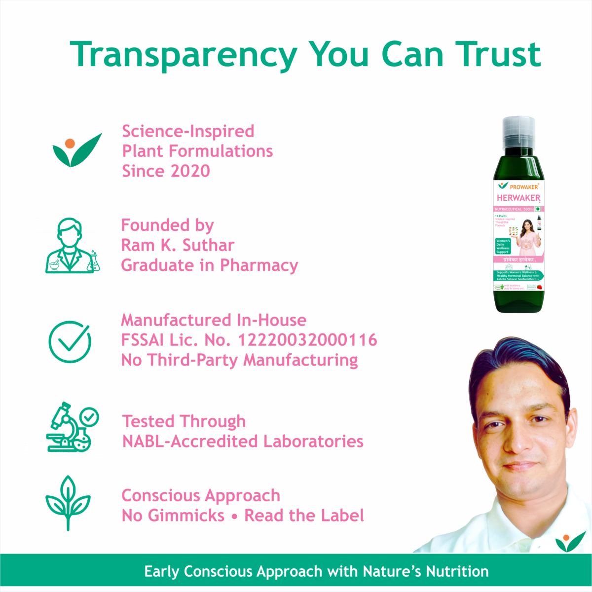 prowaker-herwaker-founder-manufacturing-transparency.png PROWAKER HERWAKER founder and manufacturing transparency information